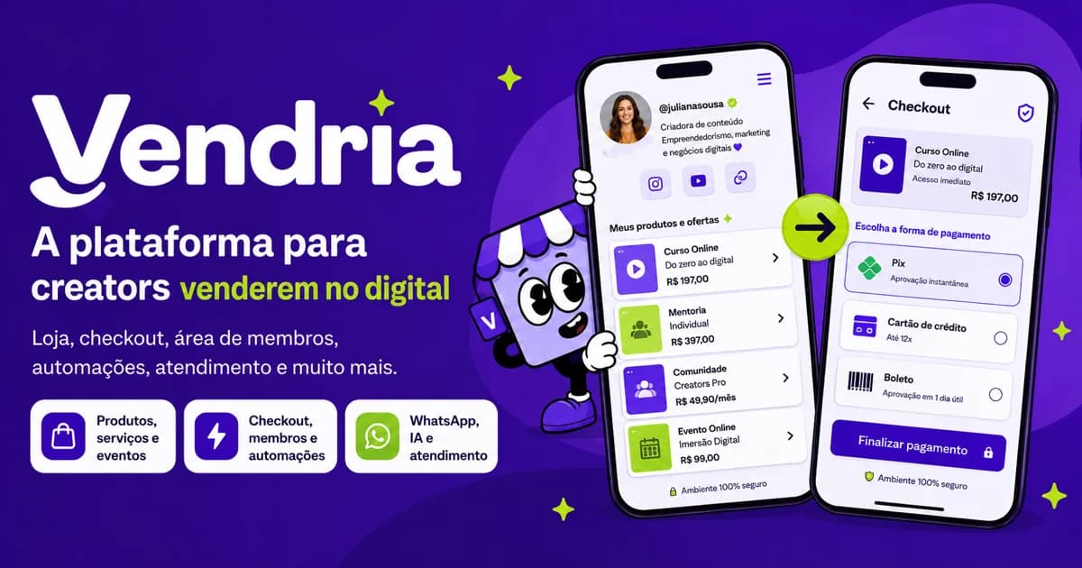 Interface do Vendria